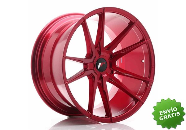 Llanta exclusiva Jr Wheels Jr21 20x11 Et20-30 5h Blank Platinum Red
