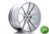 Llanta exclusiva Jr Wheels Jr21 20x11 Et30-50 5h Blank Silver Machine D Face