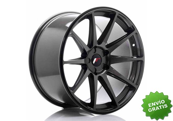 Llanta exclusiva Jr Wheels Jr11 20x11 Et30-52 5h Blank Hyper Gray