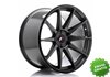 Llanta exclusiva Jr Wheels Jr11 20x11 Et30-52 5h Blank Hyper Gray