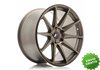 Llanta exclusiva Jr Wheels Jr11 20x11 Et30-52 5h Blank Matt Bronze