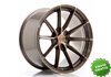Llanta exclusiva Jr Wheels Jr37 20x10.5 Et20-40 5h Blank Platinum Bro Nze