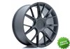 Llanta exclusiva Jr Wheels Jr42 20x9 Et35-50 5h Blank Matt Gun Meta L