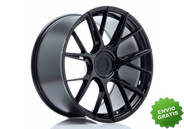 Llanta exclusiva Jr Wheels Jr42 20x10 Et35-42 5h Blank Gloss Black