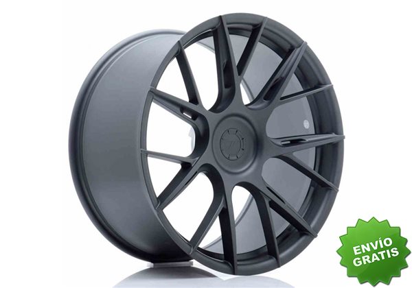 Llanta exclusiva Jr Wheels Jr42 20x10 Et35-42 5h Blank Matt Gun Met Al