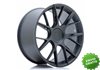 Llanta exclusiva Jr Wheels Jr42 20x10 Et35-42 5h Blank Matt Gun Met Al