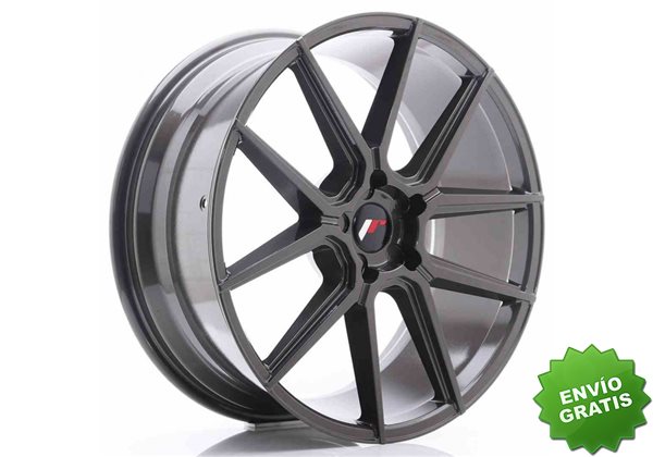 Llanta exclusiva Jr Wheels Jr30 21x9 Et20-40 5h Blank Hyper Gray