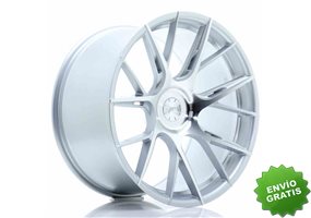 Llanta exclusiva Jr Wheels Jr42 20x11 Et20-35 5h Blank Silver Machine D Face
