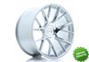 Llanta exclusiva Jr Wheels Jr42 20x11 Et20-35 5h Blank Silver Machine D Face