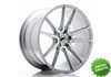 Llanta exclusiva Jr Wheels Jr21 21x11 Et15-55 5h Blank Silver Machine D Face