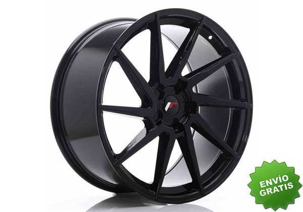 Llanta exclusiva Jr Wheels Jr36 22x10.5 Et15-55 5h Blank Gloss Black