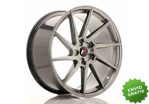 Llanta exclusiva Jr Wheels Jr36 22x10.5 Et15-55 5h Blank Hyper Black