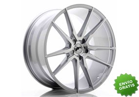 Llanta exclusiva Jr Wheels Jr21 22x10.5 Et15-52 5h Blank Silver