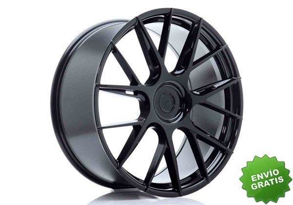 Llanta exclusiva Jr Wheels Jr42 22x9.5 Et20-48 5h Blank Gloss Black