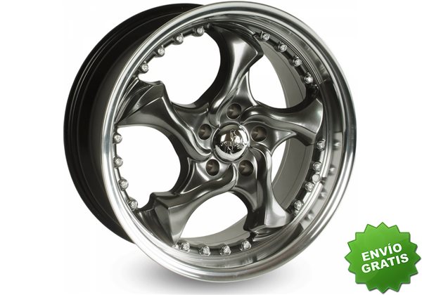 Llanta exclusiva Keskin Kt7 9.5jx18 5 112 Et25 72.6 Hyper-black