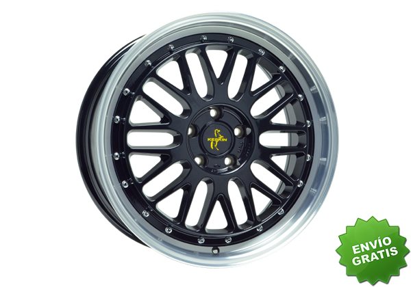 Llanta exclusiva Keskin Kt22 8.0jx18 5 108 Et45 72.6 Black Lip Polish 