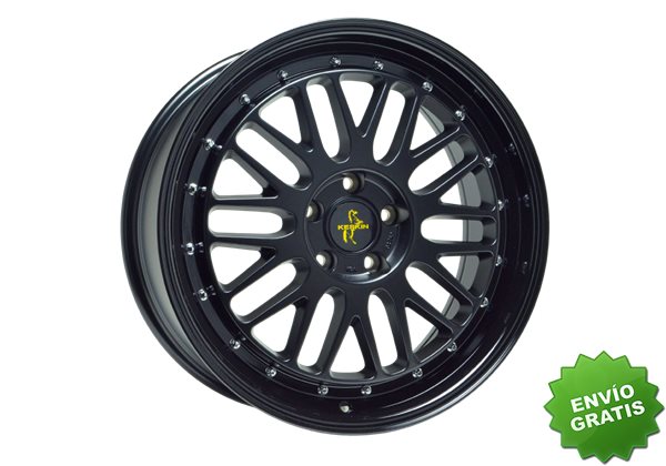 Llanta exclusiva Keskin Kt22 8.0jx18 5 120 Et35 72.6 Matt Black Paint Ed