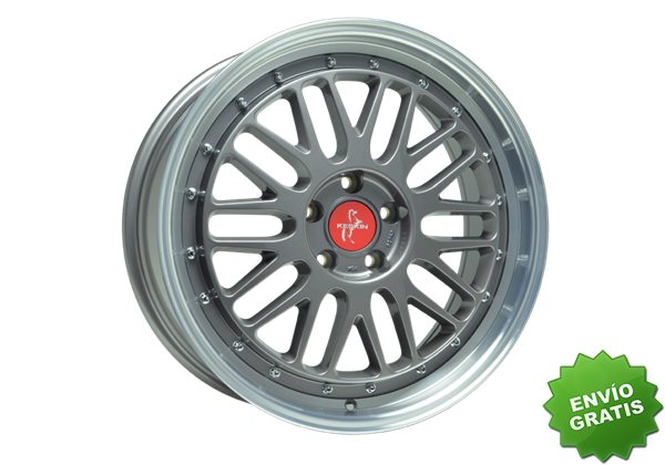 Llanta exclusiva Keskin Kt22 8.5jx19 5 112 Et30 72.6 Titan Grey Lip%2 0polish