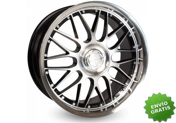 Llanta exclusiva Keskin Kt4 10jx22 5 120 Et40 74.1 Black Front Polish  S.l
