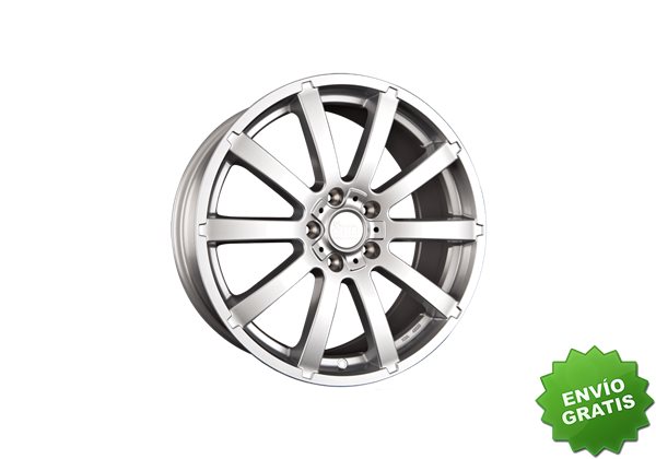 Llanta exclusiva Mam W3 7x17 5x108 Et48 63.4 Silver Painted