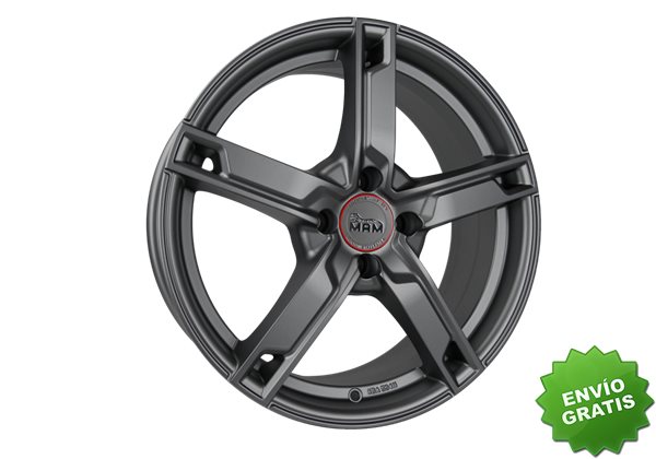Llanta exclusiva Mam Mamw4 7.0jx17 4 108 Et20 65.1 Matt Grey