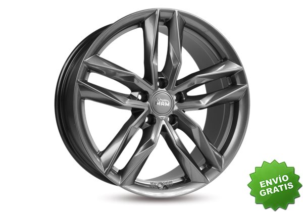 Llanta exclusiva Mam Rs3 7.5jx17 5 112 Et35 66.6 Palladium Painted