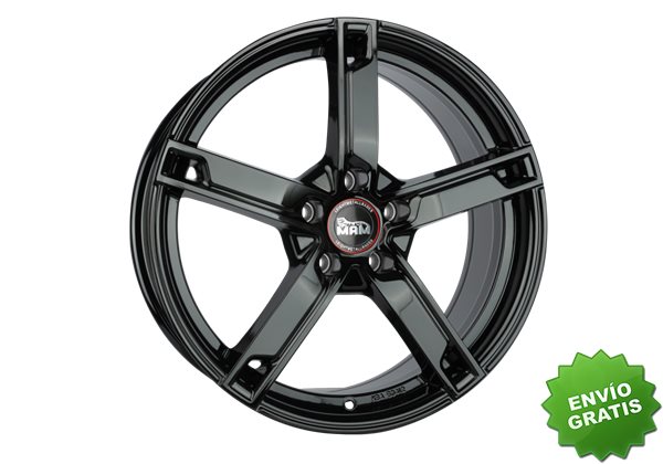 Llanta exclusiva Mam Mamw4 7.5jx18 5 114.3 Et45 72.6 Black Painted