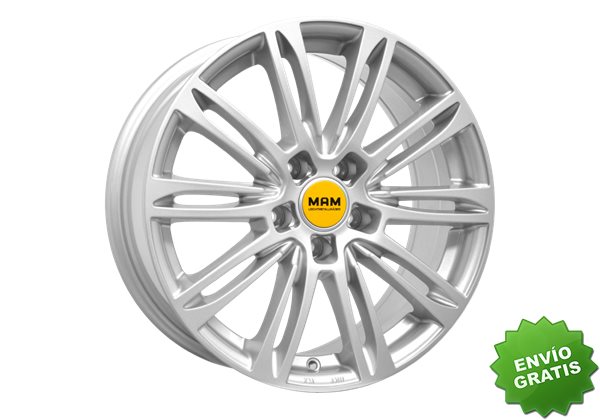 Llanta exclusiva Mam Mama4 8jx19 5 112 Et30 66.6 Silver Painted