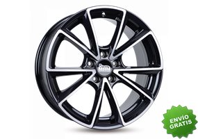Llanta exclusiva Mam Mama5 8.5jx20 5 112 Et45 66.6 Black Front Polish 