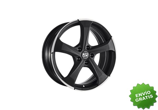 Llanta exclusiva Msw 47 7.5x17 5x120 Et29 72.6 Black