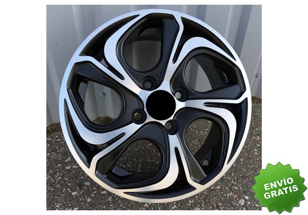 Llanta exclusiva Rc Wheels 980 5.5x14 4x108 Et35 63.4 Bfp