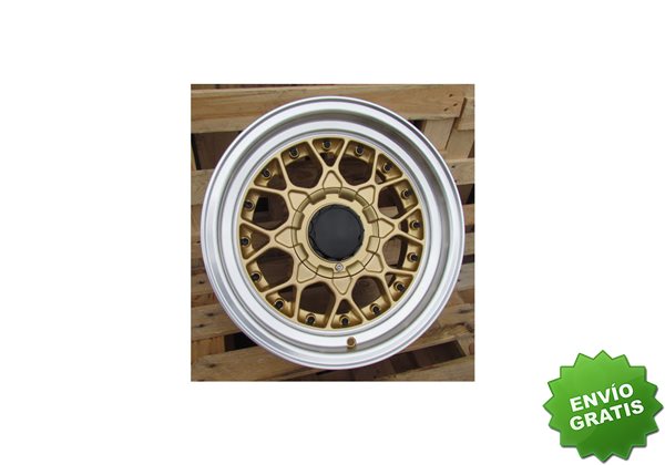 Llanta exclusiva Rc Wheels 1880 7x15 4x100 114 Et0 73.1 Oro