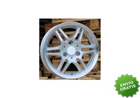 Llanta exclusiva Rc Wheels Fr264 4.5x15 3x112 Et20 57.1 Silver 