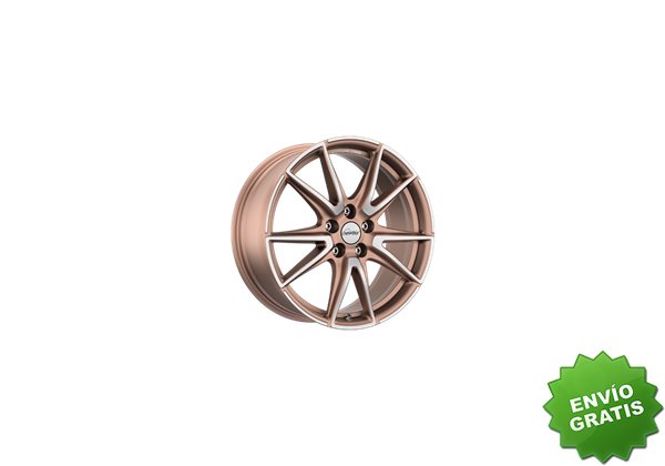 Llanta exclusiva Speedline Corse Sl6 Vettore 9.5x19 Et25 5x112 Bronce%2 0mate-frente Pulido