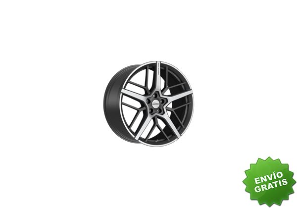 Llanta exclusiva Speedline Corse Sl8 Dominatore 8.5x21 Et40 5x108 Plata  Orbit Mate Frente Pulido