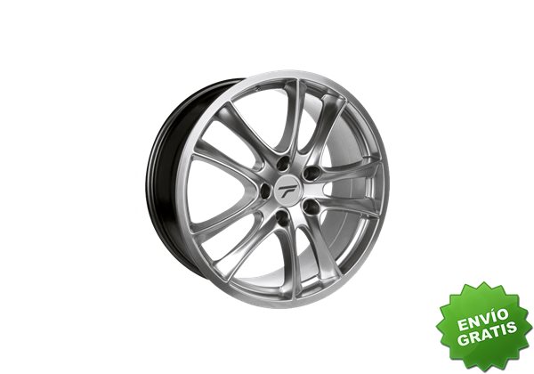 Llanta exclusiva Threeface 1051 Polar 9x19 5x130 Et60 71.6 Sil Ver