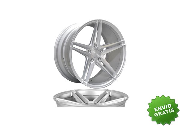 Llanta exclusiva Veemann V-fs2 8.5x19 5x120 Et35 72.6 Silver-mac Hined