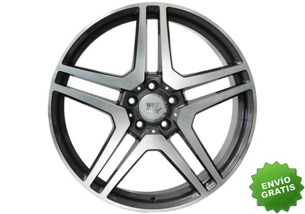 Llanta exclusiva Wsp Italy Mercedes W759 5x112 Et430.000 Anthracite Pol Ished