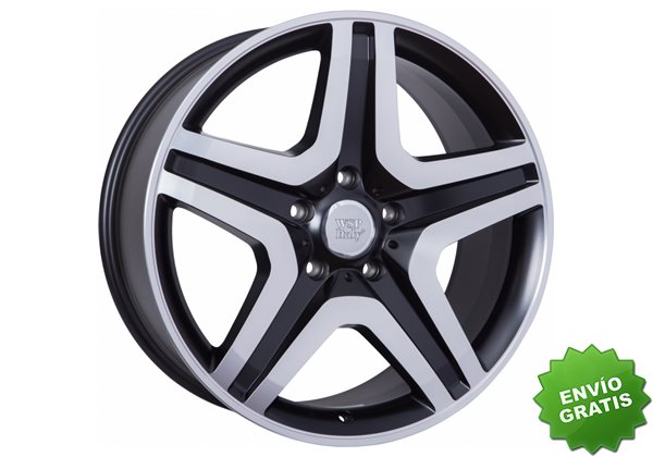 Llanta exclusiva Wsp Italy Mercedes W775 5x130 Et500.000 Dull Black F  Polished