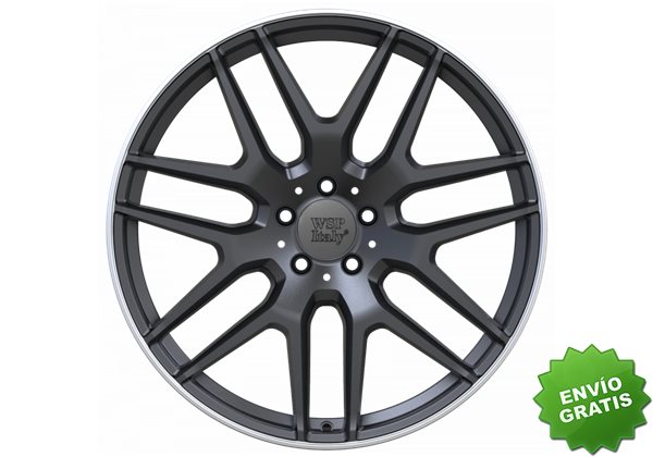 Llanta exclusiva Wsp Italy Mercedes W778 5x112 Et280.000 Dull Black R  Polished