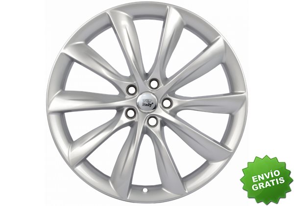 Llanta exclusiva Wsp Italy Tesla W1402 5x120 Et350.000 Silver