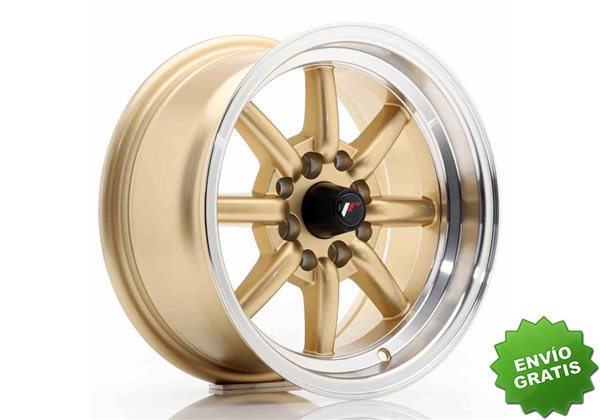 Llanta exclusiva Jr Wheels Jr19 14x7 Et0 4x100 114 Gold