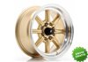 Llanta exclusiva Jr Wheels Jr19 14x7 Et0 4x100 114 Gold