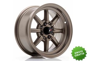 Llanta exclusiva Jr Wheels Jr19 14x7 Et0 4x100 114 Matt Bronze