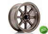 Llanta exclusiva Jr Wheels Jr19 14x7 Et0 4x100 114 Matt Bronze