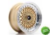 Llanta exclusiva Jr Wheels Jr9 15x7 Et20 4x100 108 Gold W Machined Li P