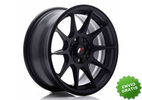 Llanta exclusiva Jr Wheels Jr11 15x7 Et30 4x100 108 Flat Black