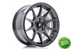 Llanta exclusiva Jr Wheels Jr11 15x7 Et30 5x100 Hyper Gray