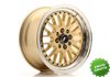 Llanta exclusiva Jr Wheels Jr10 15x7 Et30 4x100 108 Gold W Machined L Ip