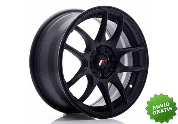 Llanta exclusiva Jr Wheels Jr29 15x7 Et35 4x100 108 Matt Black